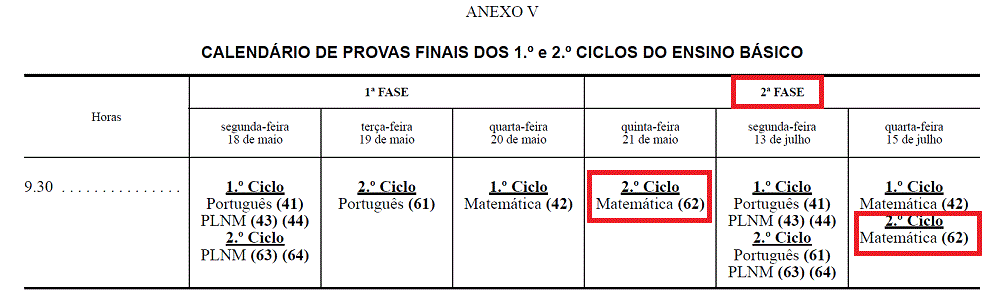 calend&aacute;rio DR