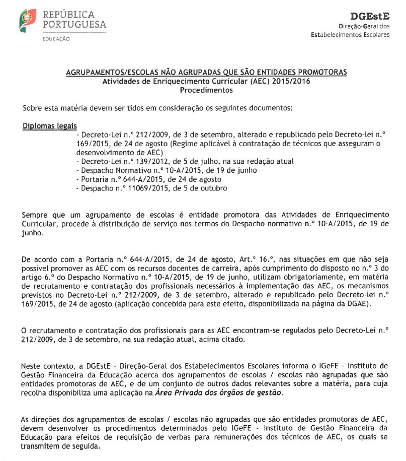 AEC procedimento