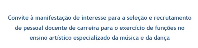 musica e dan&ccedil;a