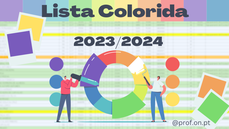 lista colorida