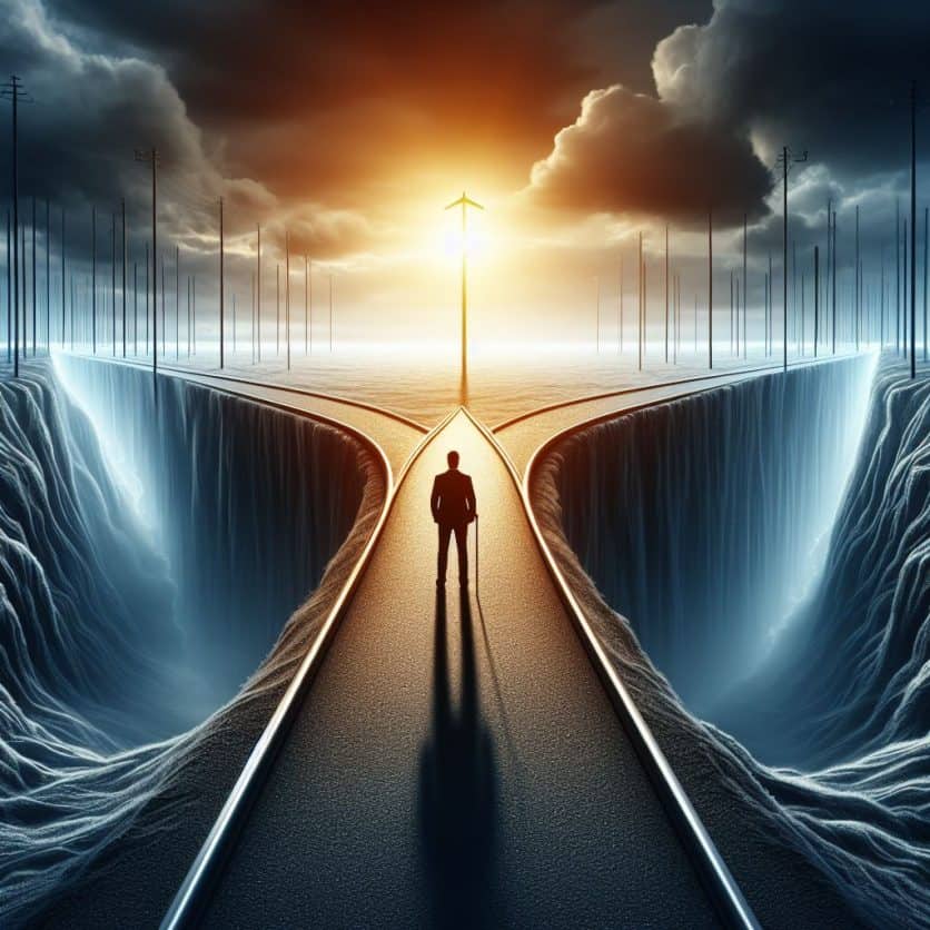 imagem cruzamento, encruzilhada